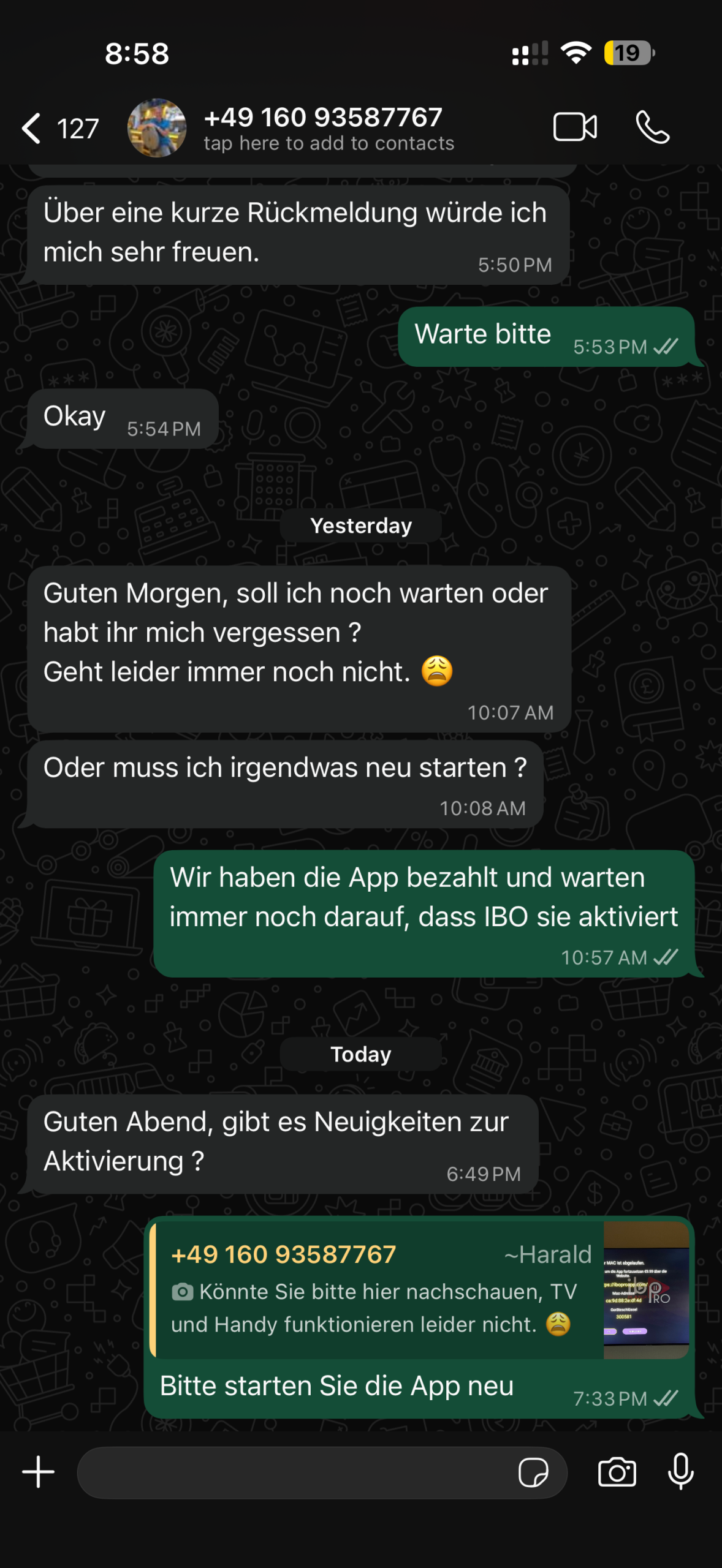 Avis client 1